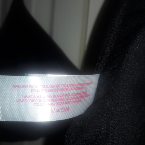 HP NOBO Jr Top solid triangle bikini swimsuit L - Picture 4 of 8